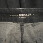 Chico's  Trouser Wide Leg Jeans Pants Size 2 Large 12 Dark Wash Photo 3