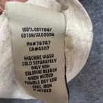 Bob Timberlake  Lace Shoulder V-Neck Knit Top Beige Short Sleeve Tee Women's L‎ Photo 2