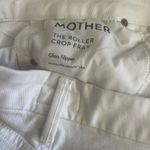 MOTHER Denim Mother Roller Crop Fray Jeans In Glass Slipper Photo 5