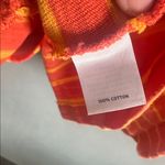 Caslon Orange & Yellow Striped Cotton Blazer Photo 4