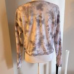 Tie dye grey pale pink sweatshirt small #33 Gray Photo 3