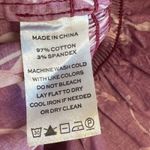 Hill House  Home Paz Smocked Ruffle Top M‎ Burgundy Floral Cottagecore Coquette Photo 3