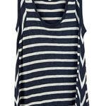 Madewell  Striped Tank Top Blue and White Women's Size XS Photo 0
