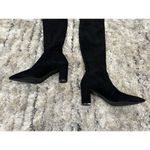 Stuart Weitzman  Black Avenue City OTK Suede Boots 9 NWOB Photo 1