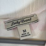 Lucky Brand  Painted Floral Maxi High Low Tie Belt Dress Size Med EUC #2506 Photo 5