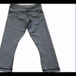 Lululemon wunder under crop tight gingham print sz 4 yoga gym running leggings Photo 4