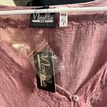 Simply Noelle Noelle Timeless Eyelet Button Top Photo 4