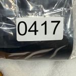 Free People Hayden Black Leather Heeled Loafers Chain Accent Size 41 US 10 Photo 14