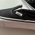 Vans NIB Slip-On: Black with White Soles, Women’s Size 7, Men’s Size 5.5 Photo 9