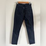 ZARA  High Rise Mom Distressed Jeans Black 4 Photo 3