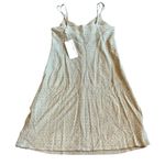 Giuliana Teso Green 100% Leather Suede Dress Perforated Size Small Women's NWT Photo 6