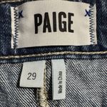 Paige  Alethea Vale Denim Mini Skirt Size 29 Photo 1