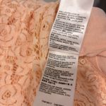 Bebe Y2K  barbiecore coquette vintage Lace High-Neck Key-Hole Mini Dress, Size M Photo 14