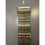 Tolani  Scarf Womens One Size Multicolor Chevron Fringe Boho Viscose Wrap Photo 4