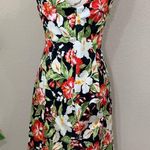 Jones New York Floral Lily Flowers Sheath Dress Photo 6