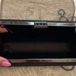 La Regale  Black Minaudiere Hard Clutch Crossbody Bag Photo 3