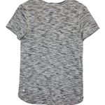 Lululemon Womens  What The Sport Tee Gray Black White Short Sleeve T-Shirt Size S Photo 1