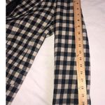 Carroll Reed Size 6 Blazer Black Jacket White Check Suede Collar Wool USA FLAWED Photo 7