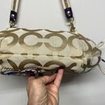 Coach  Signature 15311 Jazzy Poppy Multi Canvas Handbag Purse Rare Photo 3
