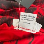 Bryn Walker  Sloan Skirt Stretch Jersey Pencil Midi Floral Red Pull On Medium NWT Photo 5