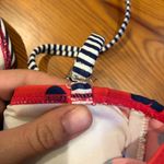 Red Camel Striped & Dotted Bikini Top Photo 4