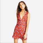 Nightwalker  Elsa Mini Dress Floral Peplum small‎ Photo 2