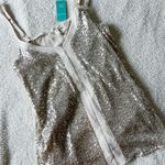 Maurice's Cream Beige Sparkle Sequin Tank Top Tour Photo 1
