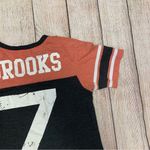 Brooks Garth  World Tour Fitted T-Shirt Women's Large Orange Black Short Sleeve Photo 12