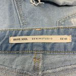 Brave Soul  distressed denim cutoff‎ shorts size 12 Photo 2