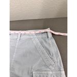 American Eagle  OUTFITTERS Light Blue Cargo Pockets Frayed Hem  Shorts Size 14 Photo 6