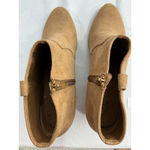 Old Navy Womans Ankle Boots 11 Brown Side Zip Block Heel Photo 5