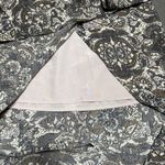 Tildon Grey Brown White Paisley Midi Skirt A Photo 5