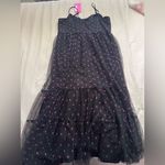 Betsey Johnson  Black and Pink Lipstick Kisses Dress Photo 3