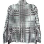 Appleseeds Womens Small Petite Sweater Top Knit Houndstooth Mock Neck Pullover Size undefined Photo 6