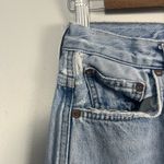 AGOLDE  Pinch Waist High Rise Kick distressed size 27 light wash Photo 7