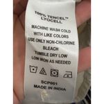 Quince  Vintage Wash Tencel Camp‎ Shirt Women's Size M Button Down Casual Career Photo 3