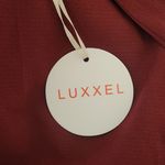 Luxxel  Burgundy Long Sleeve Jumpsuit NWT Size Medium Oxblood Wide Leg Jumpsuit Photo 7