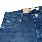 Levi's NEW  711 Skinny Rhinestone Bottom Pocket Detail‎ Jeans Size Juniors 16 Photo 3