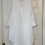 J. Peterman White Marie Antoinette Nightshirt S Cotton Dress Photo 0
