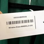 Reformation  Winslow maxi wrap Dress Emerald green size XS UB Photo 5