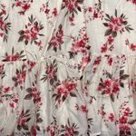 Abercrombie & Fitch  Women's L Floral Trapeze Mini Dress Short Sleeve Cottagecore Photo 2