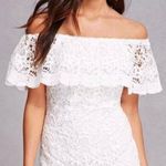 Forever 21 White Crochet Dress Photo 0