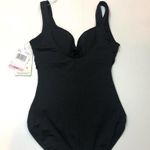 Coco reef BLACK VNeck Underwire One-Piece Swimsuit Photo 6