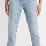 Madewell The Pleated Momjean High Rise Jeans Phair Acid Wash Photo 0