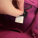 Talbots 100% Wool Blazer Sz 4 Pink Purple Soft Swing Coat Jacket Career Classic Photo 5