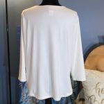 Ruby Rd NWT . Size PL Cutout Jeweled Neckline Top Photo 7