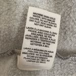 Garage  cropped half zip hoodie copying blend long sleeves gray size S Photo 8