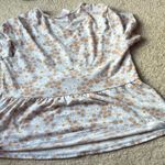 No Boundaries Flowy Flower Top Photo 2