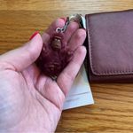 Kipling  dark maroon metallic wallet Photo 1