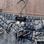 White Fox Boutique White‎ fox boutique crossover button high rise straight jeans Photo 5